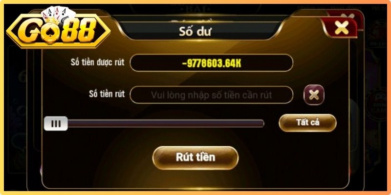Nắm bắt các lưu ý quá trình rút tiền Go88 sẽ diễn ra nhanh hơn